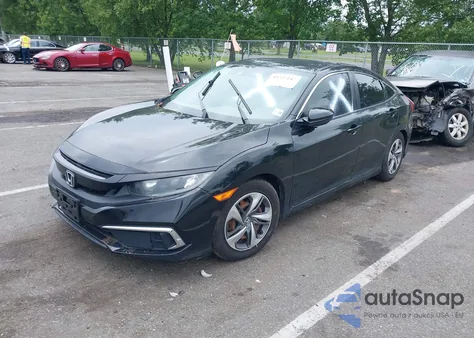 2019 Honda Civic Lx z USA, uszkodzony, nr VIN 2HGFC2F65KH533373